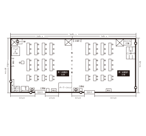 第一会議室の見取り図